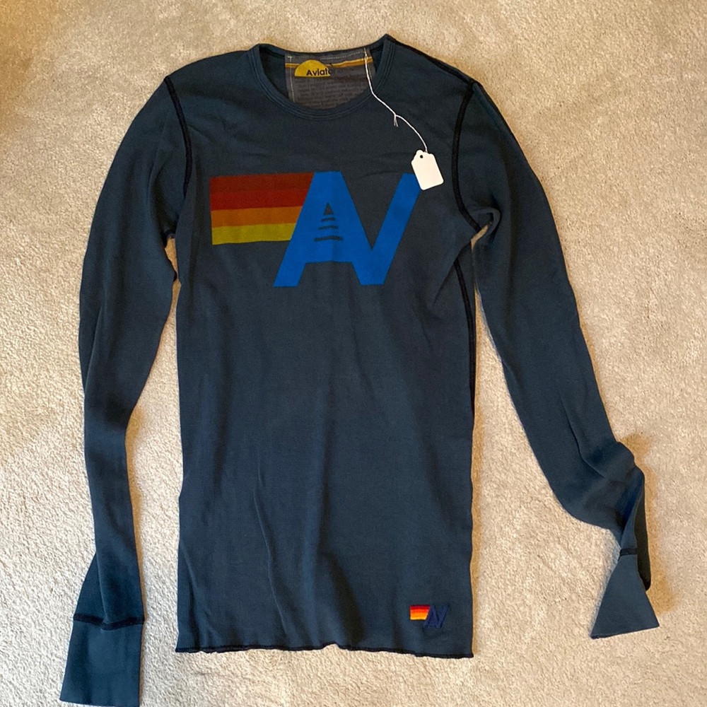 Aviator Nation Thermal Long Sleeved Shirt